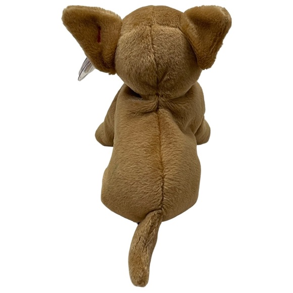 Ty Beanie Baby TINY the Dog 5" Plush Toy 1999 Rare Retired New With Tags! - Picture 4 of 7